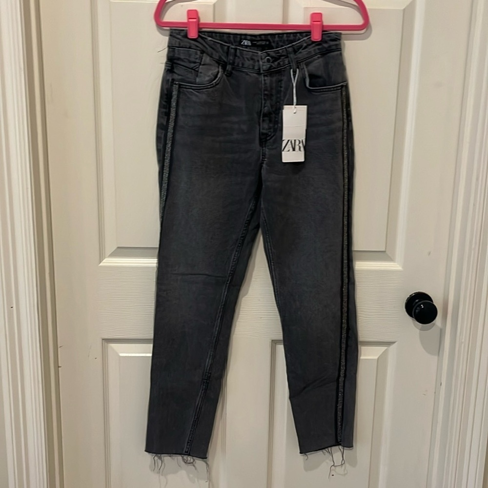 NWT Zara black jeans, size 4
